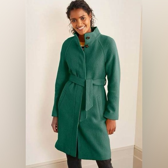 Boden Jackets Coats Boden Cartwright Wool Blend Sage Green